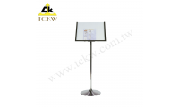 Stainless Steel Placard - Inclined Style(TA-125S) 